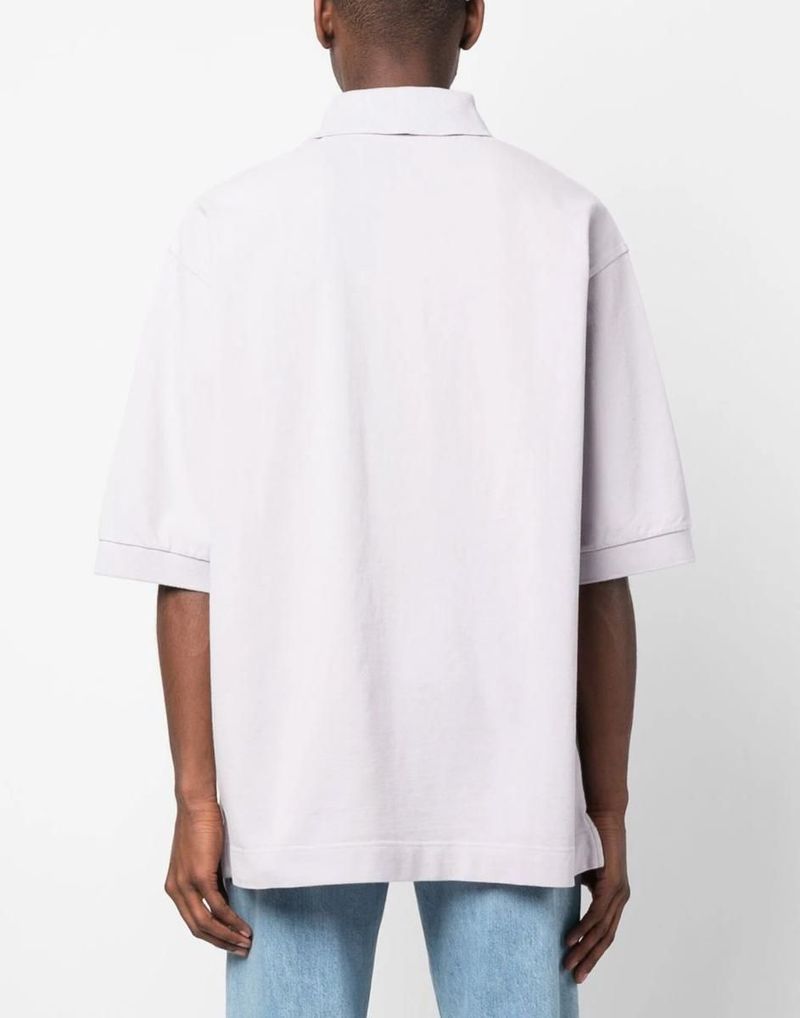 ACNE STUDIOS Bubble Logo Polo Shirt | Garmentory