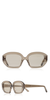 Velvet Canyon Motel Musa Sunglasses - Smoke - Thumbnail 1