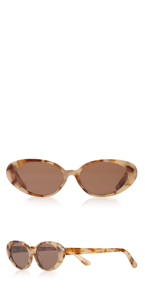 Velvet Canyon The Poet Sunglasses - Caramel Tort | Garmentory display picture 1