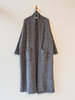 Atelier Delphine Alpaca Wool Long Cardigan - Charcoal - Thumbnail 1