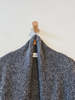 Atelier Delphine Alpaca Wool Long Cardigan - Charcoal - Thumbnail 4