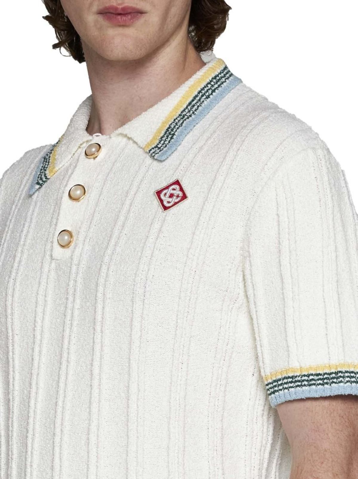 Tシャツ・カットソー Casablanca Casablanca T-shirts and Polos Beige Casablanca T-shirts and Polos Beige | Garmentory