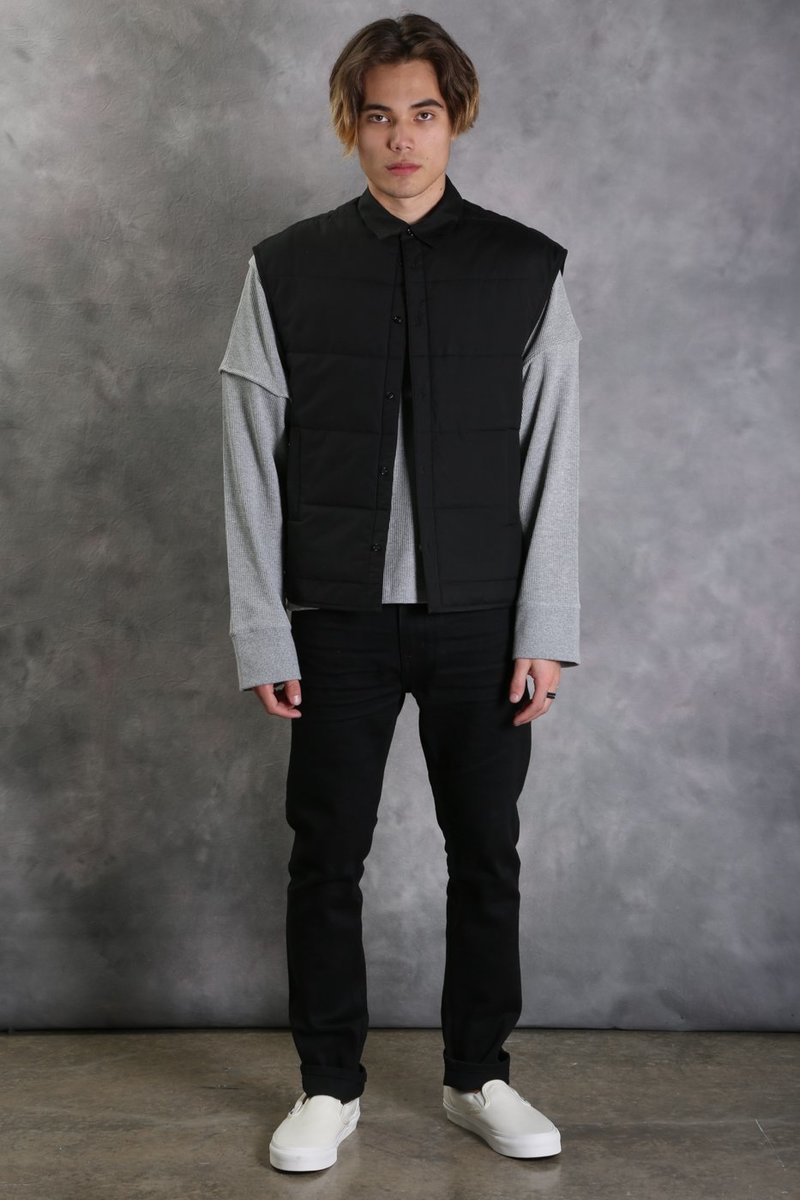 Helmut Lang Puffer Shirt Vest | Garmentory