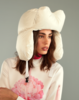 Cynthia Rowley Cloud Trapper Hat - White - Thumbnail 3