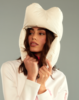 Cynthia Rowley Cloud Trapper Hat - White - Thumbnail 4