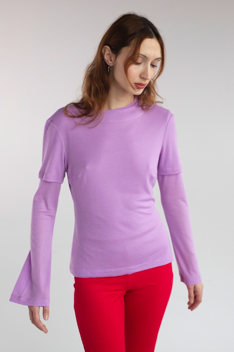 RENDL Flared longsleeve top