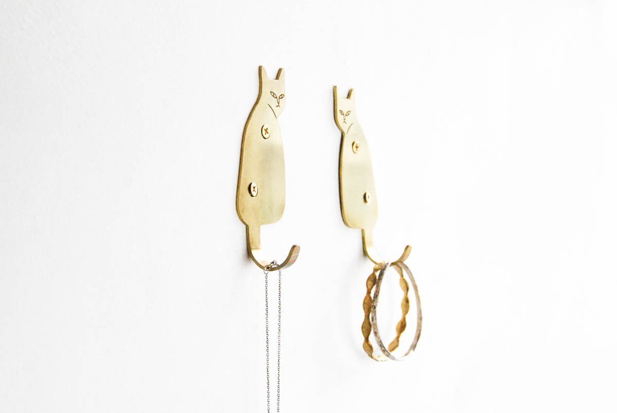 Female Support System Brass Hook