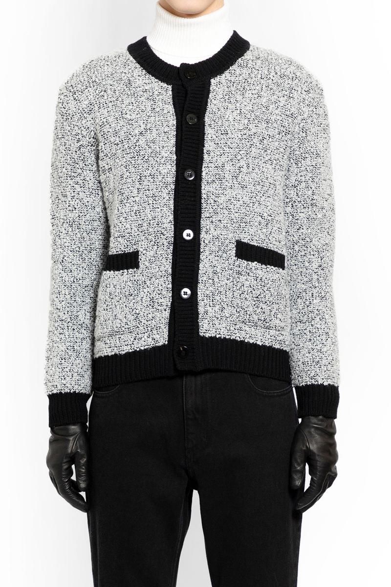 Ernest W. Baker KNITWEAR CARDIGAN - Black/White | Garmentory