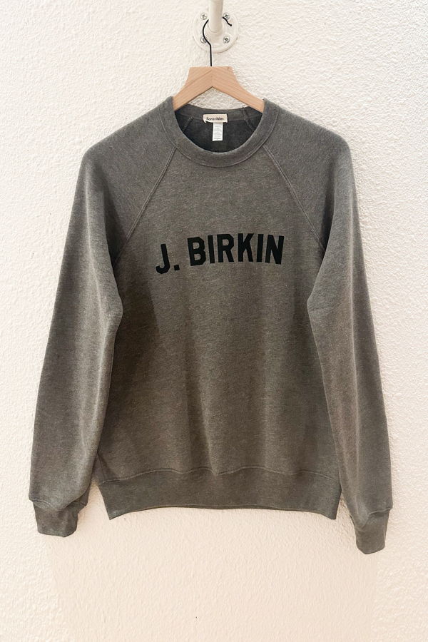 Mabel and Moss J BIRKIN Sweatshirt - Heather Grey