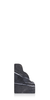 the parmatile shop Cloud Bookend - Nero Marble - Thumbnail 1