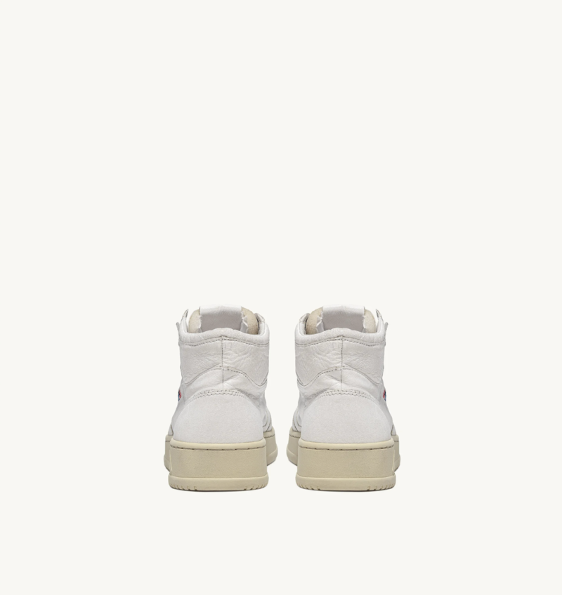 Autry Medalist Mid Sneakers - White/Goat | Garmentory