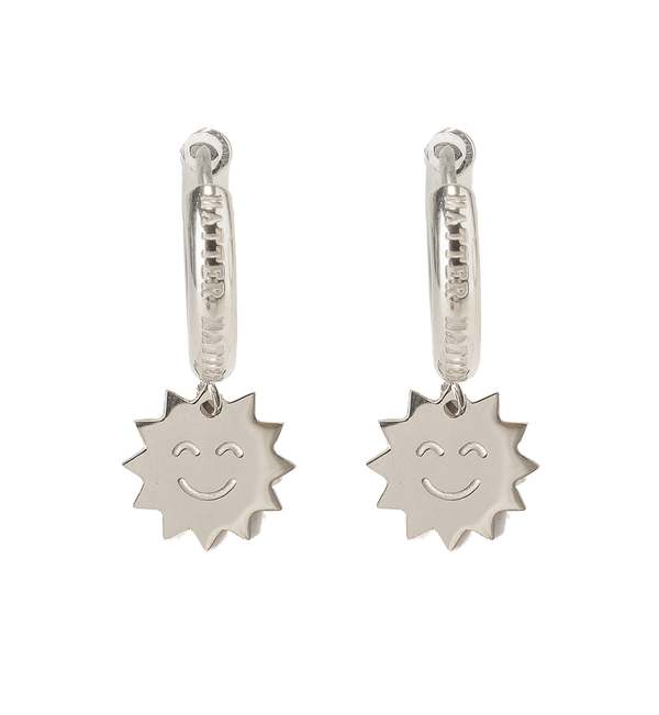 MATTER MATTERS Behind the Smile Hoops - Steel