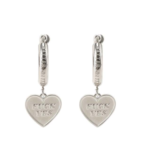MATTER MATTERS Fuck Yes & :) Hoops - Steel