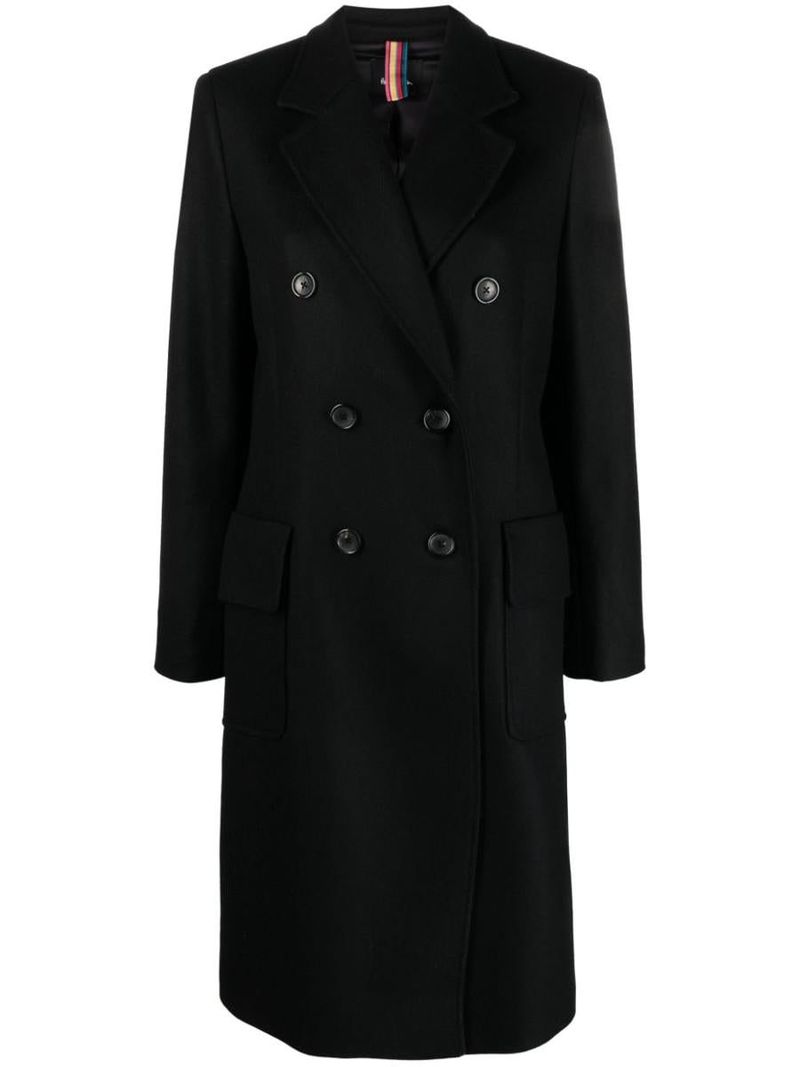 Paul Smith DOUBLE BREASTED WOOL COAT.