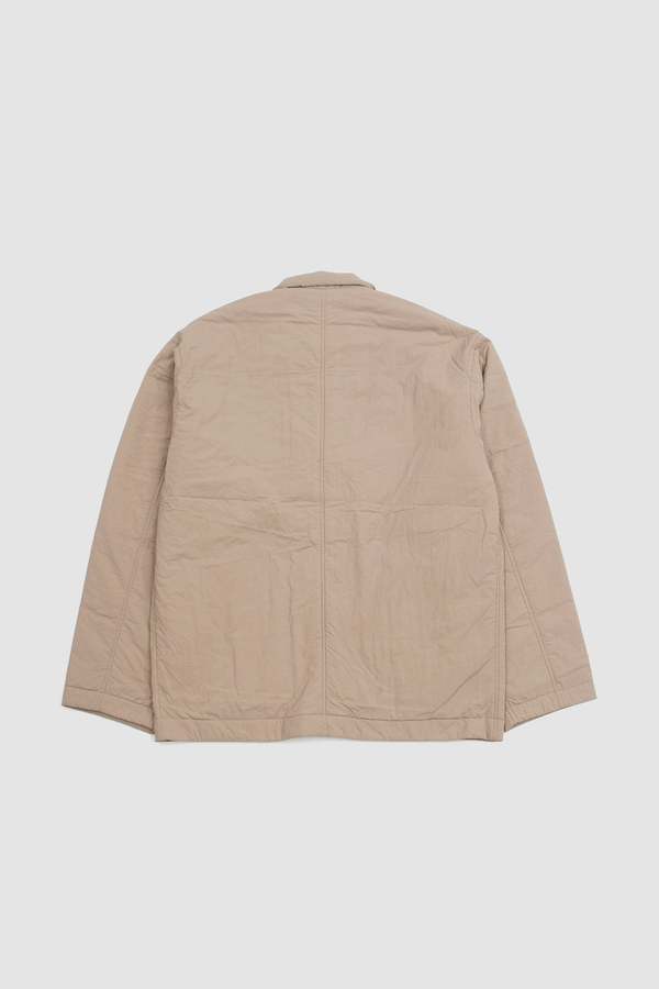 Nylon Taffeta Insulation Jacket Beige | Garmentory