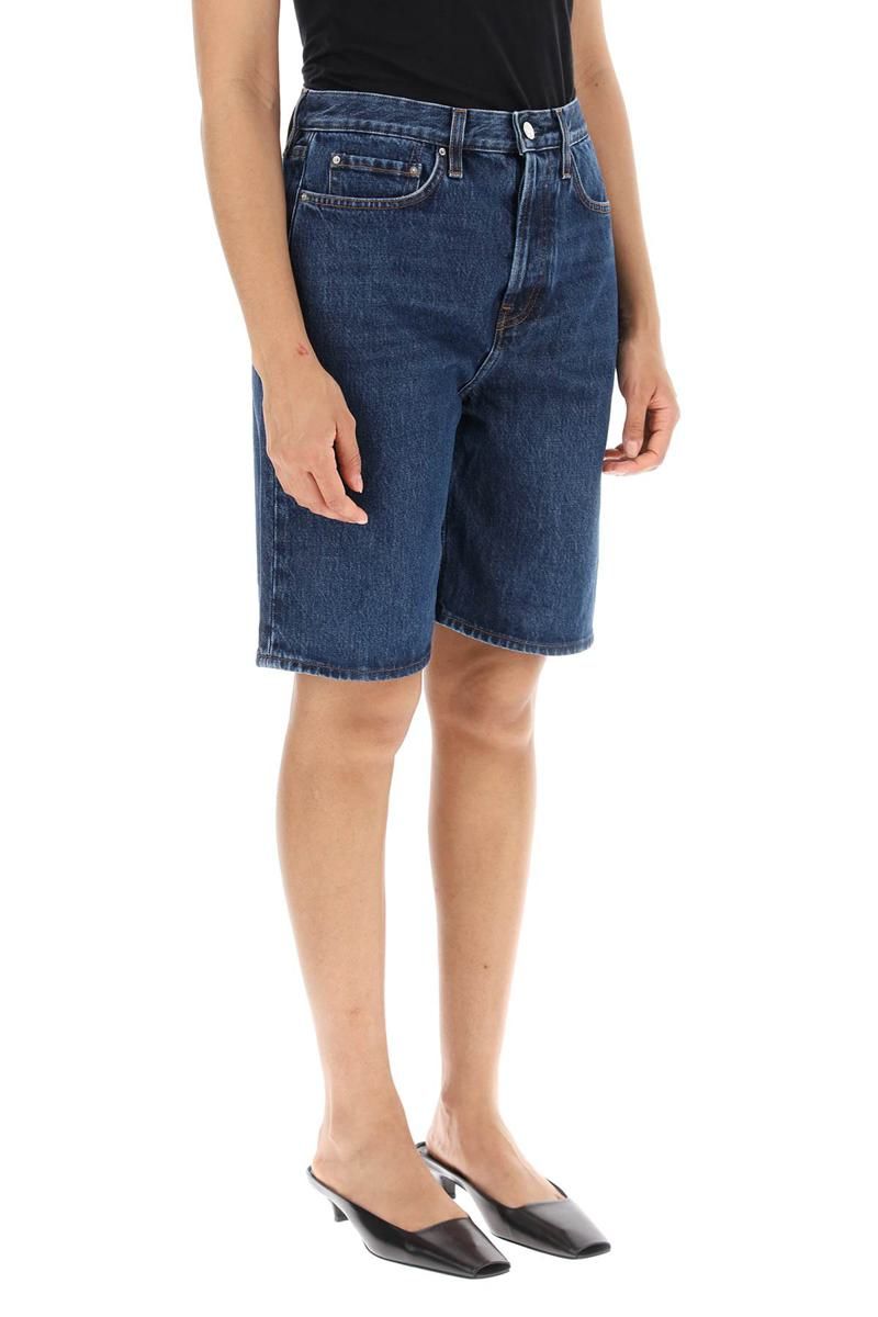 みき様　TOTEME トーテム　ハーフパンツ　ショートパンツ　ネイビー　紺色 Toteme-denim-shorts-