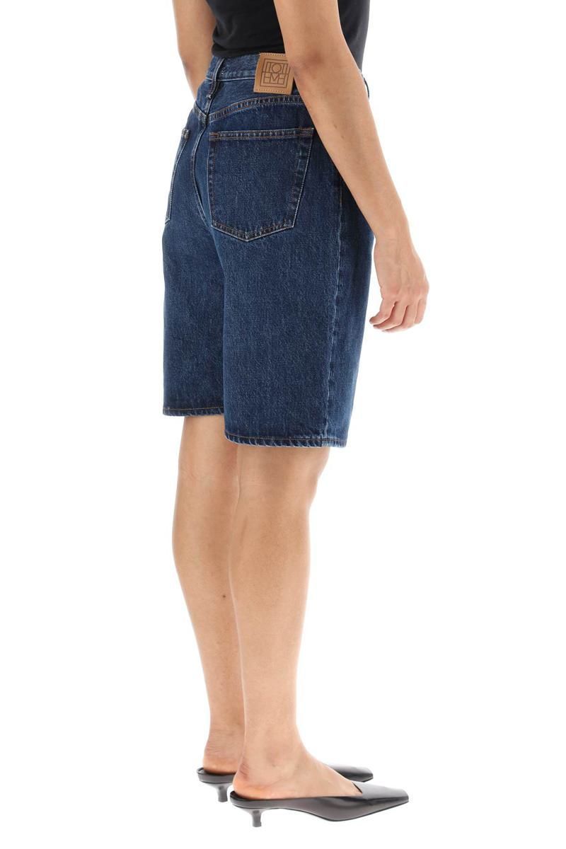 Toteme denim shorts - Blue | Garmentory