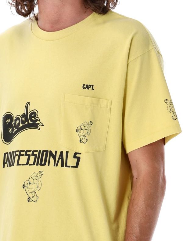 BODE Bode Professionals Tee - Yellow | Garmentory