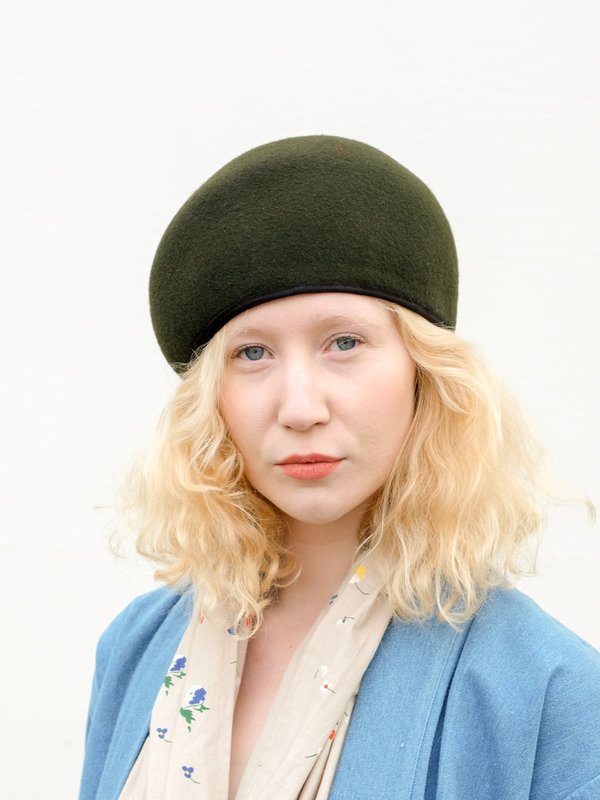 Brookes Boswell Rubin in Wool Felt Brookes Boswell Rubin in Wool Felt
