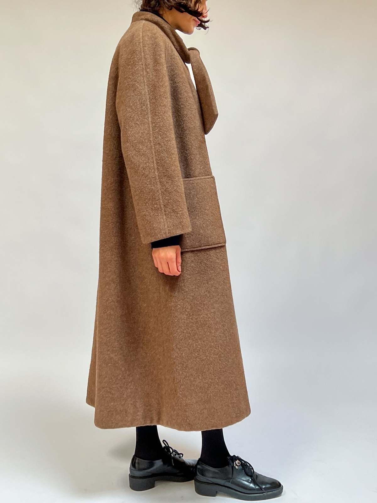 Overcoat in Burnt Umber main image 1