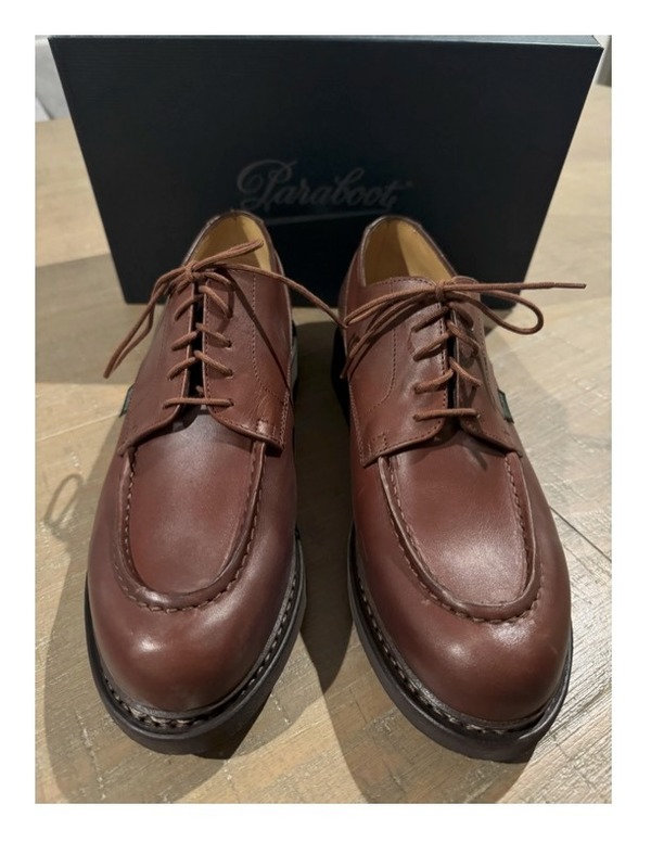 Paraboot Chambord derby shoes - Brown on Garmentory