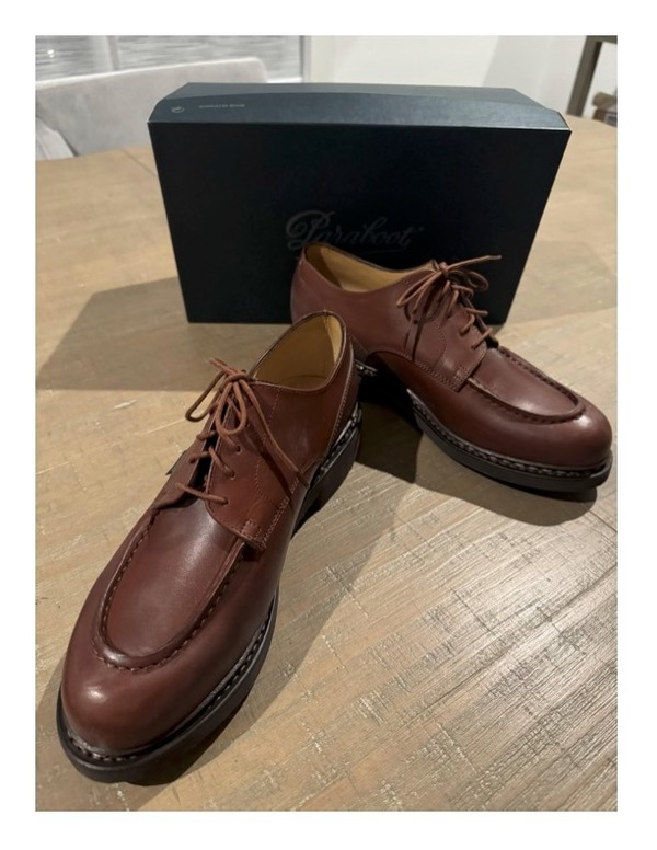 Paraboot Chambord derby shoes - Brown on Garmentory