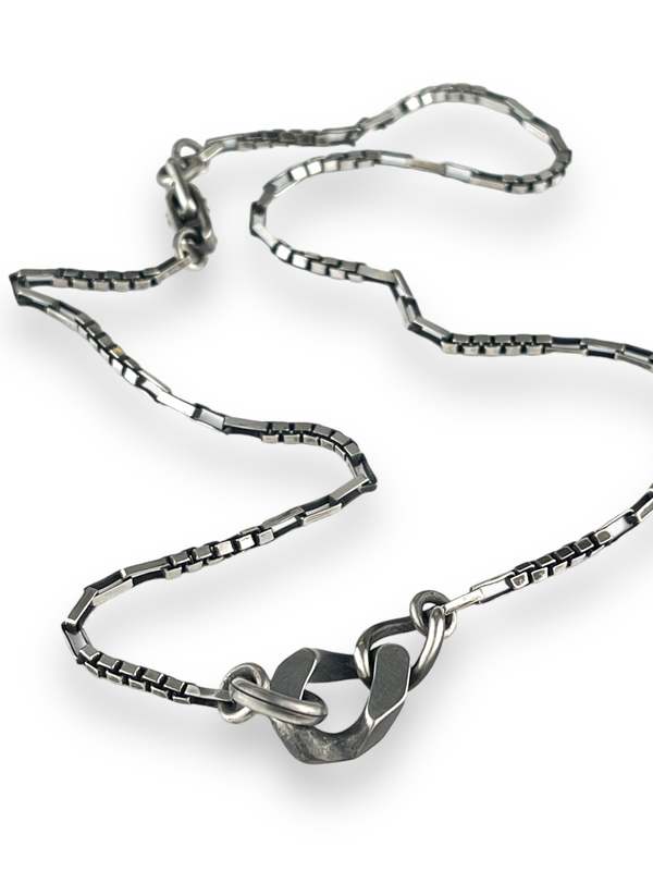 Werkstatt Munchen FILLED LINK NECKLACE - Sterling Silver | Garmentory