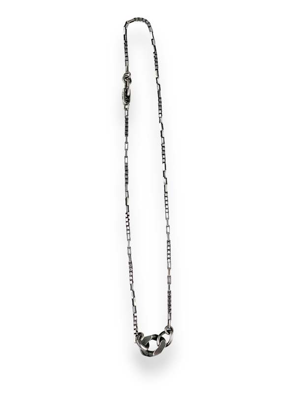 Werkstatt Munchen FILLED LINK NECKLACE - Sterling Silver | Garmentory