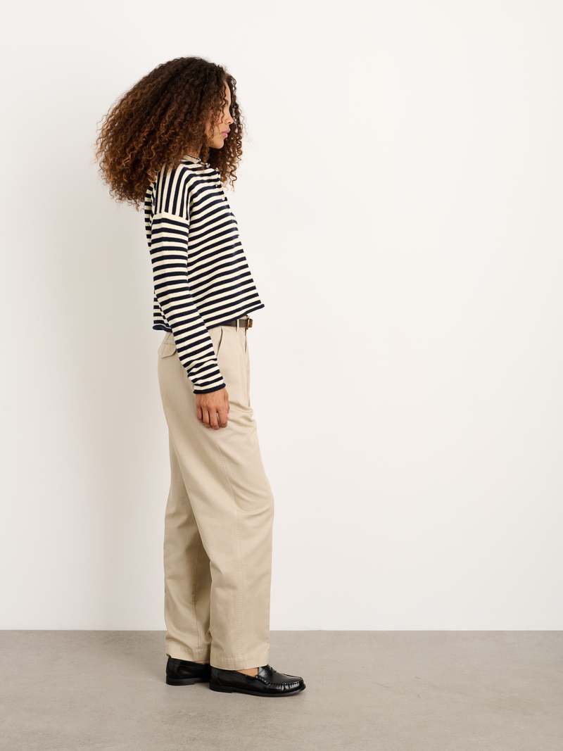 Alex Mill Taylor Striped Cardigan - Navy/Ivory