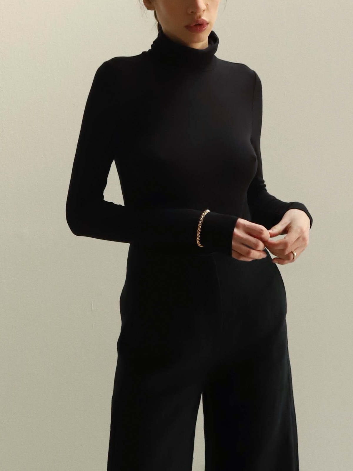 Sophie Rue Gia Turtleneck - Black - Image 5 of 5