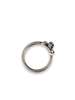 Werkstatt Munchen SYMBOL SKULL RING - Silver - Thumbnail 2