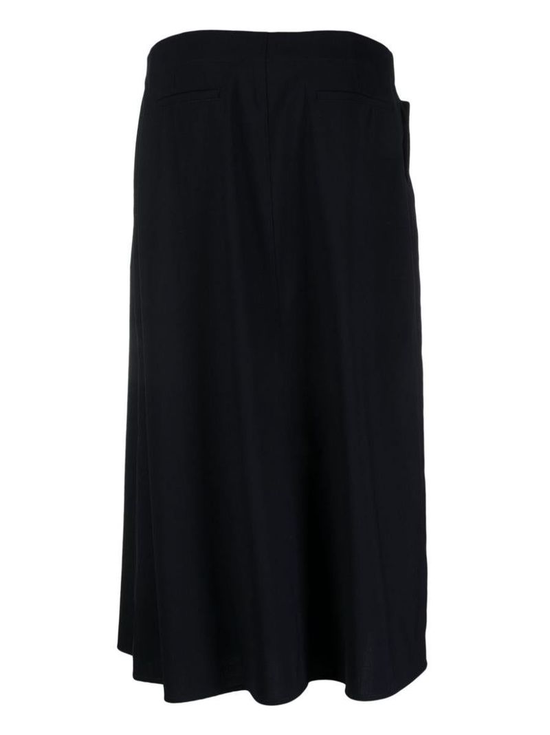 STUDIO NICHOLSON｜SKIRTS (CHILKA 3 BUTTON WRAP SKIRT DAR STUDIO NICHOLSON｜SKIRTS (CHILKA 3 BUTTON WRAP SKIRT DAR