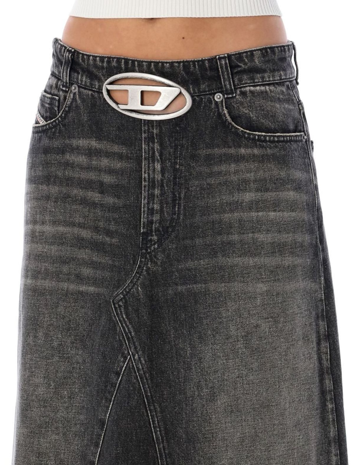ワンピース DIESEL Women Long Skirts A141860DLAX9XX Black Women's Ribbed knit sleeveless dress | Black | Diesel