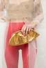 [Pre - Loved] Preservation Vintage Metallic Clutch - Gold - Thumbnail 2