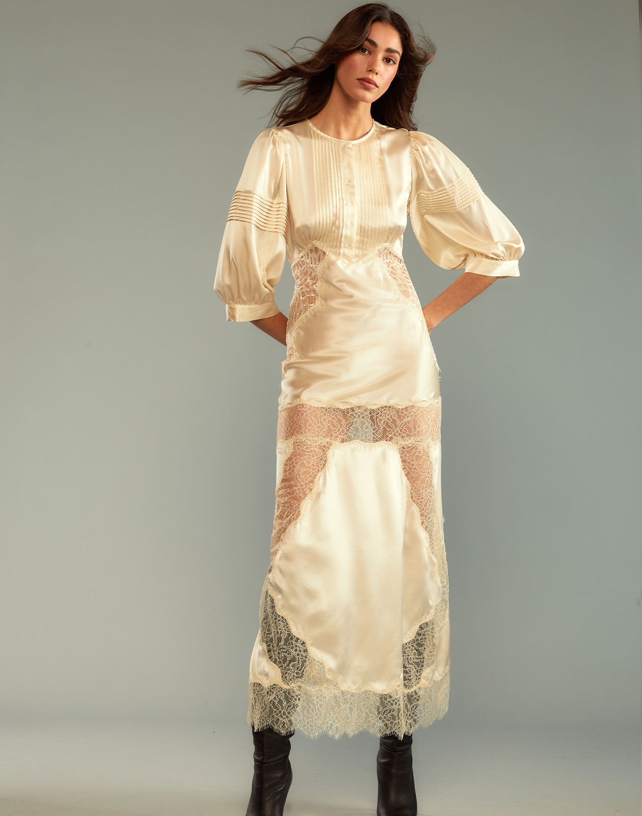Cynthia Rowley Lure Lace Dress - Ivory