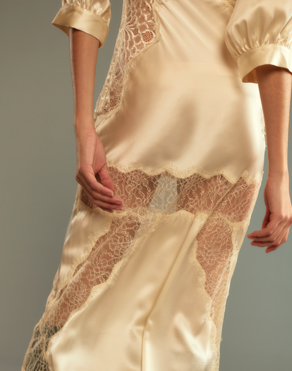 Cynthia Rowley Lure Lace Dress - Ivory