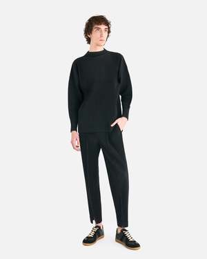 HOMME PLISSE ISSEY MIYAKE MC November Pleated Trousers - Black