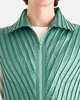 HOMME PLISSE ISSEY MIYAKE Padded Pleats Vest - Green - Thumbnail 5