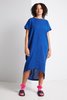Black Crane Pleated Cocoon Dress - Thumbnail 2