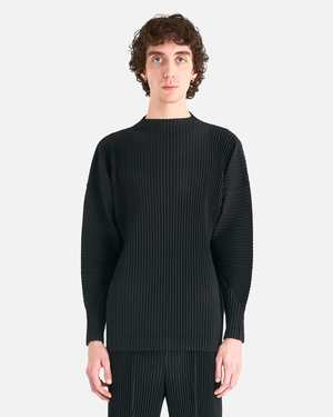 HOMME PLISSE ISSEY MIYAKE MC November Top - Black | Garmentory