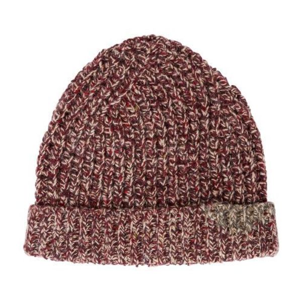 “Maison Margiela” Wool Beanie Bordeaux Maison Margiela Mended Beanie - Bordeaux | Garmentory