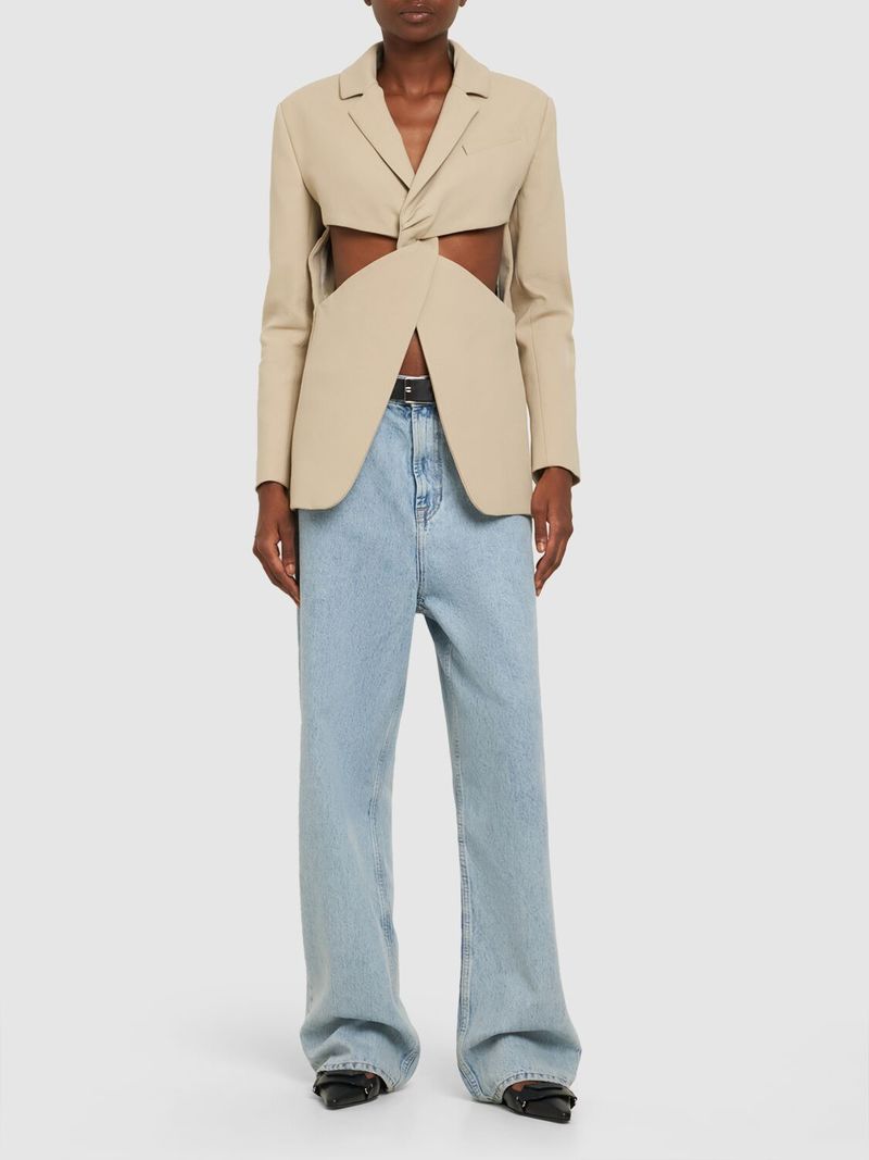 Coperni Twisted Cutout Tailored Jacket - Coperni | Garmentory