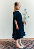 Kids Caramel HELIOS PARTY DRESS - NAVY - Thumbnail 2