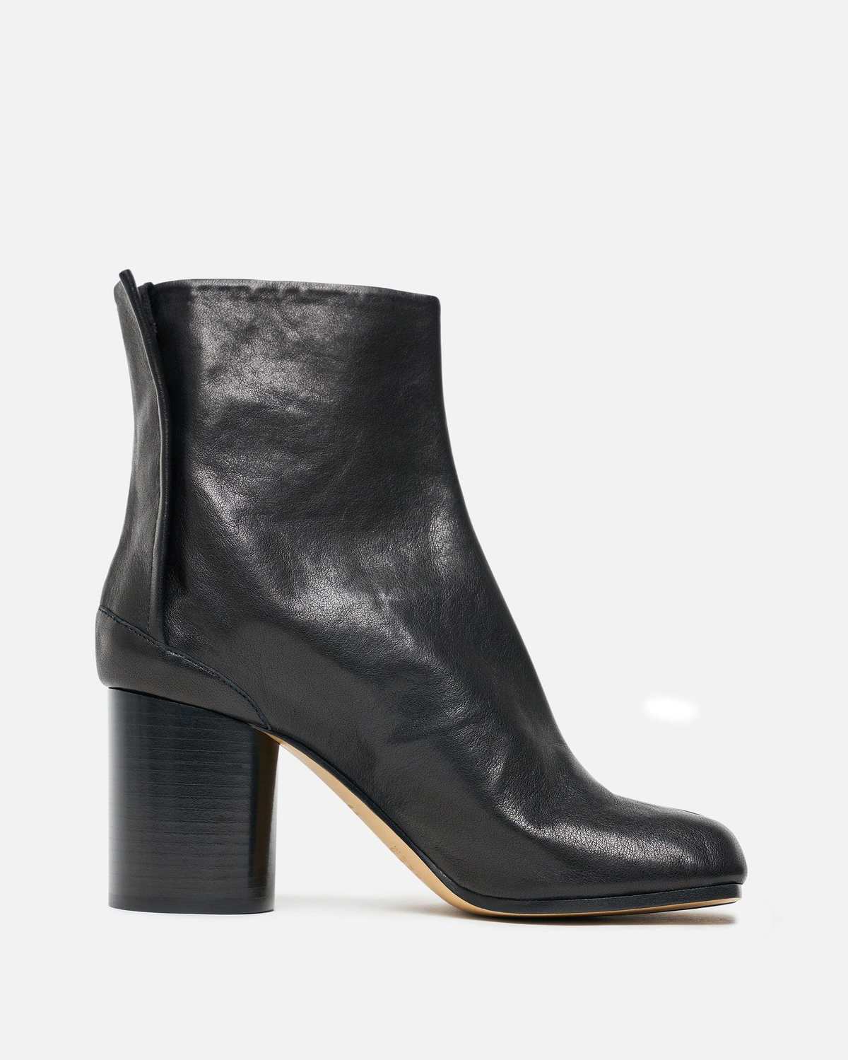tabi leather ankle boots