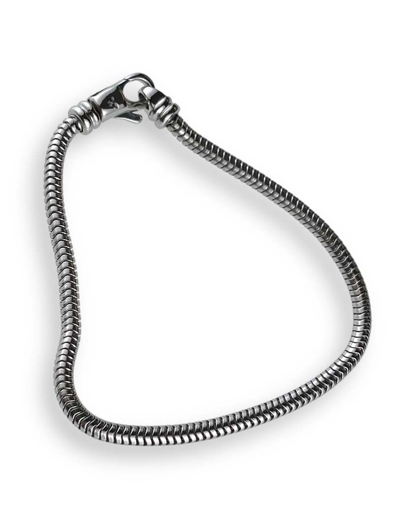 Tom Wood SNAKE BRACELET - Silver | Garmentory