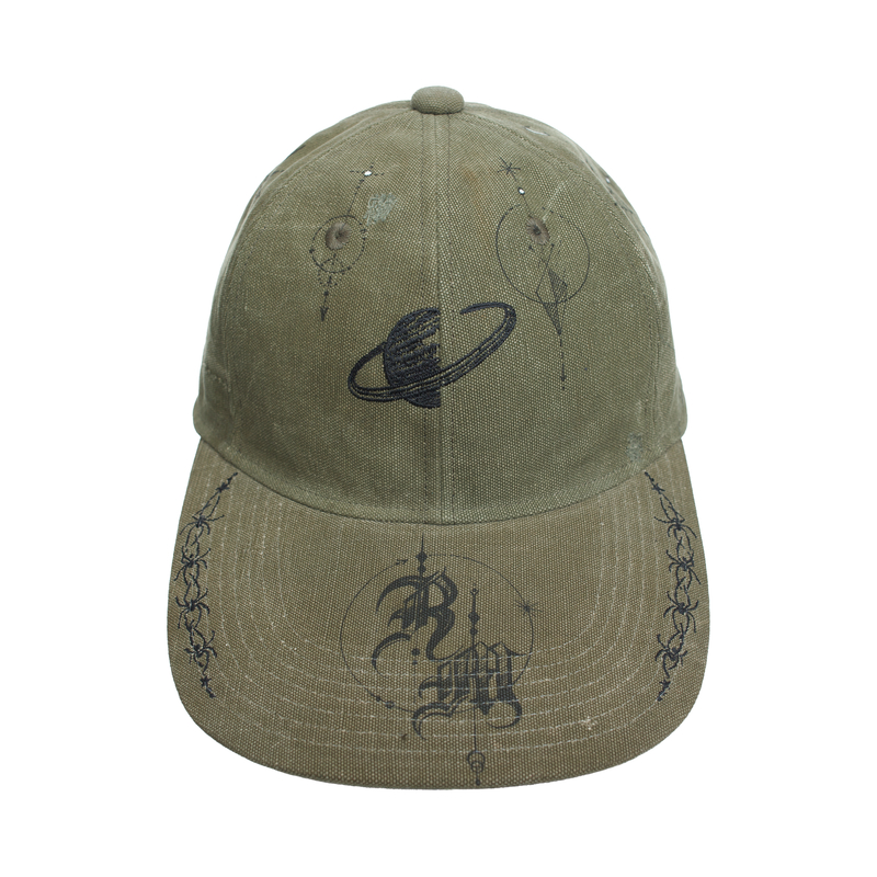 23AW READYMADE × Dr.WOO CAP TATOO KHAKI Readymade READYMADE Dr.Woo Cap Tatoo - Khaki | Garmentory