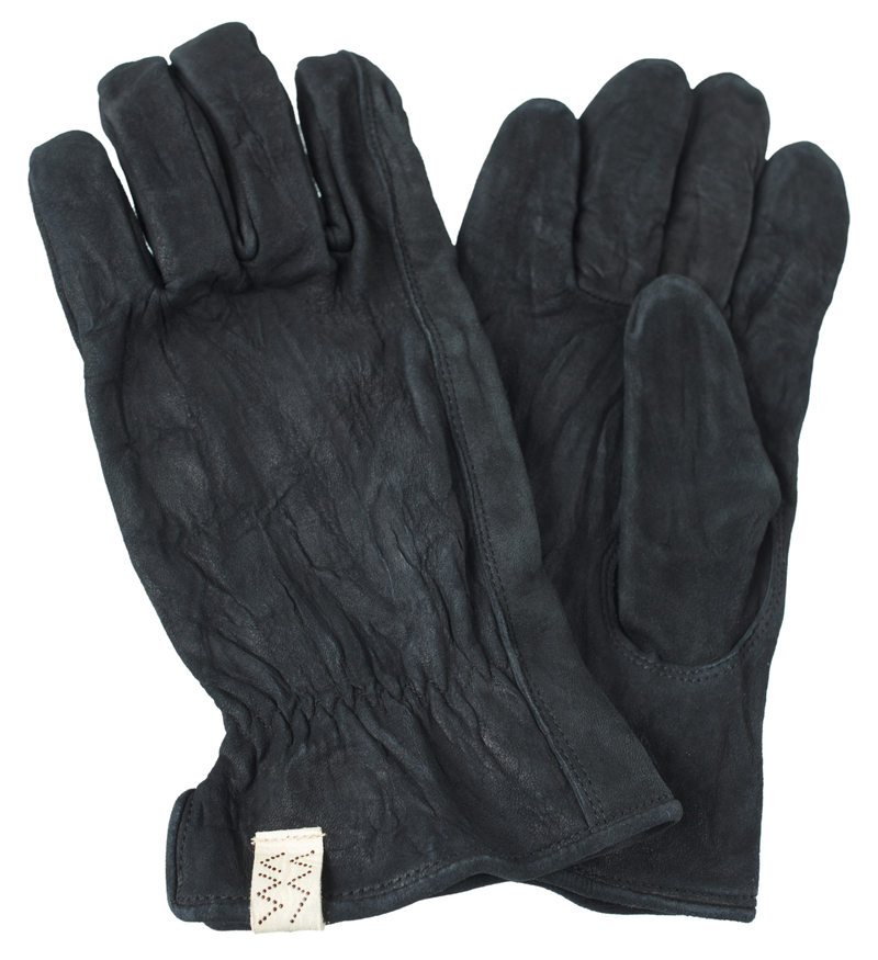 Visvim suede gloves - Black | Garmentory