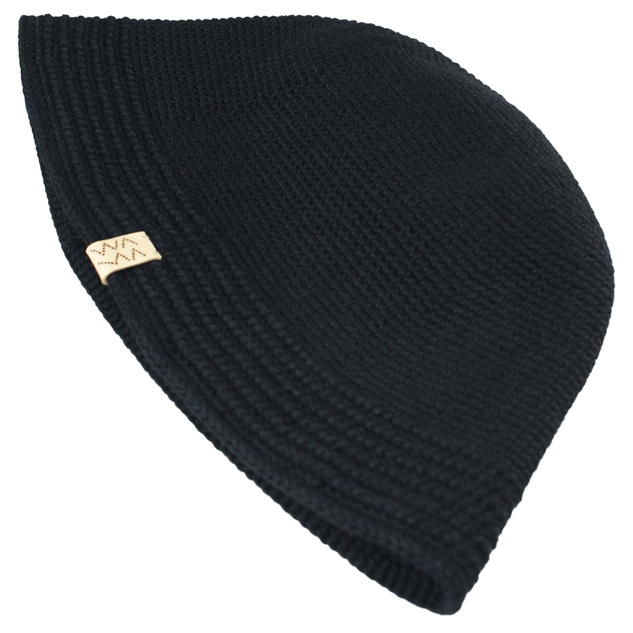 Visvim Crochet knit bucket hat - Black | Garmentory