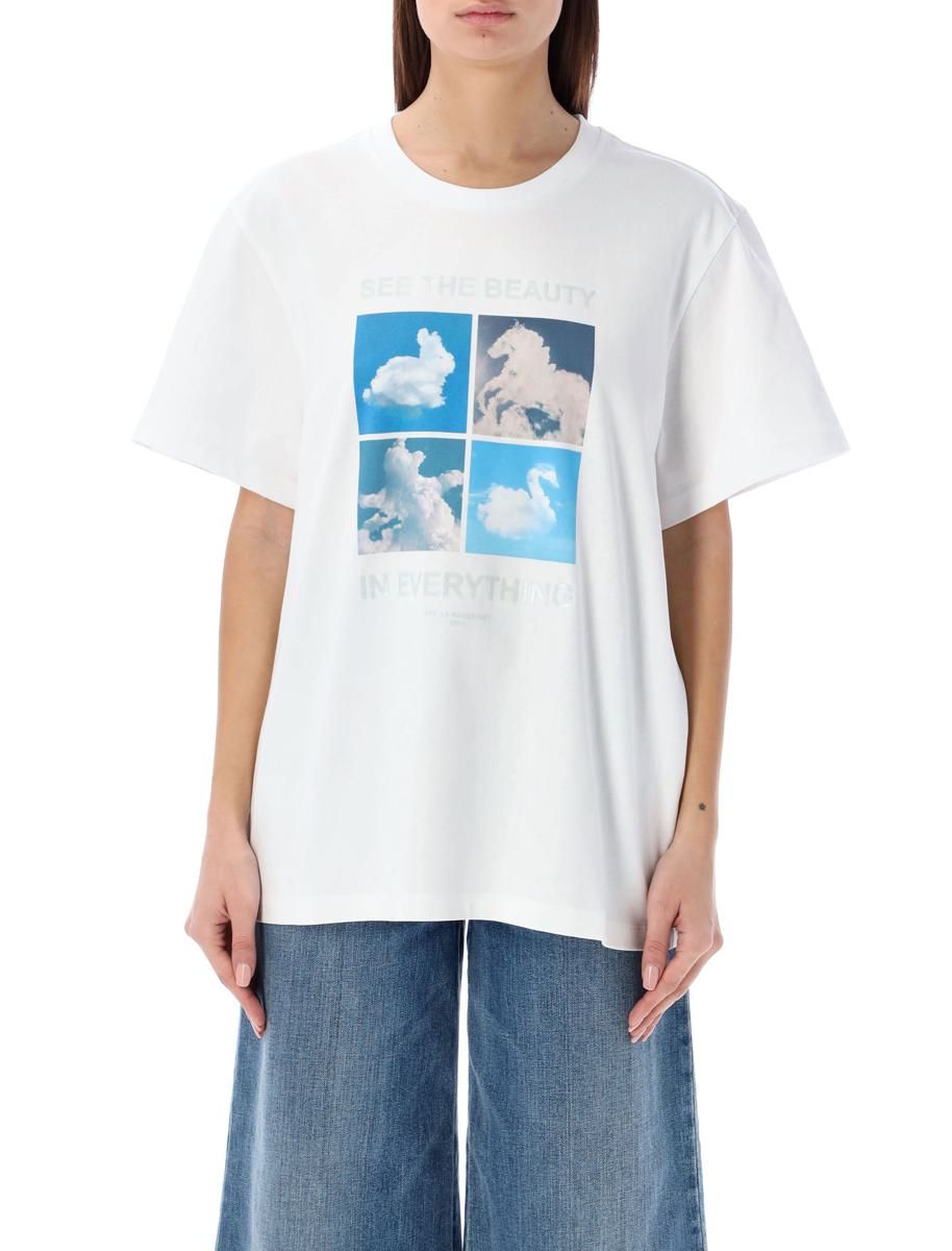 STELLA MCCARTNEY ANIMAL CLOUD TEE - White | Garmentory