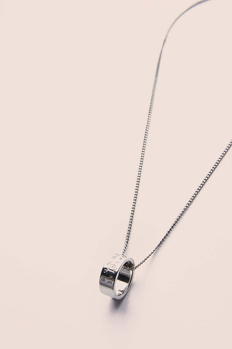 【送料&関税込】MM6 Maison Margiela Necklace With Ring 送料関税込☆MM6 Maison Margiela ペンダント リングネックレス